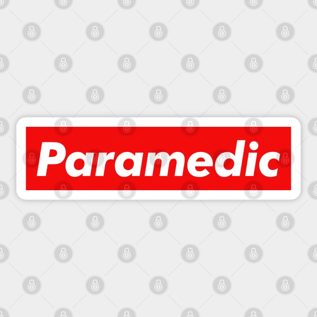 Paramedic Sticker by monkeyflip